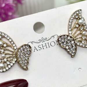 Korean Minimalist Butterfly Studs