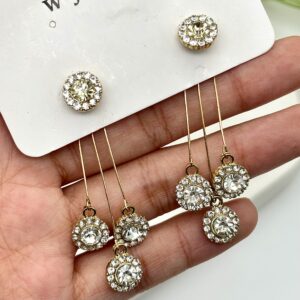 Korean Stone Tassle Drops