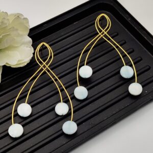 Hanging Stone Earrings