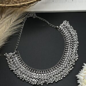 Nainika Oxidised Ghungroo Choker