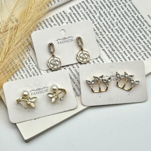 Korean Mini Earrings Combo-11
