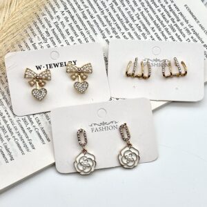 Korean Mini earrings Combo -4