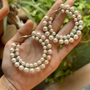 Pearl Hoops