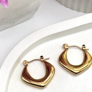 Iris Anti-Tarnish Hoops