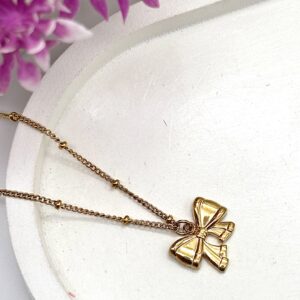 Persian Knot Shine Gold Plated Anti Tarnish Neck Chain