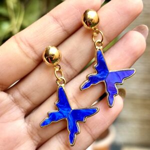 Butterfly Bliss Ear Drops - Blue