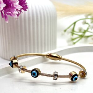 Golden Evil Eye Bracelet