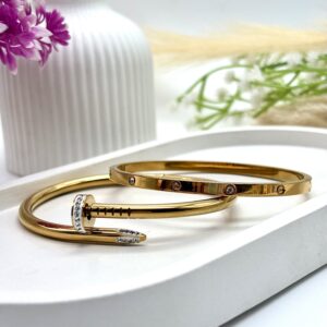 Nail - Cartier Stack Combo - Adjustable