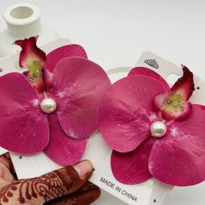 Orchid Hair Clip - Queen Majenta